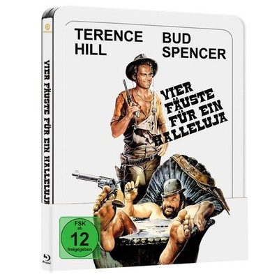 Vier Fäuste für ein Halleluja  blu-ray Steelbook Bud Spencer Terence