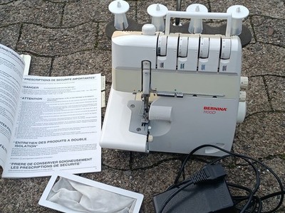 Nähmaschine BERNINA Overlock 1100D Jeans Leder Seide Baumwolle