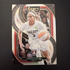 2025 Select WNBA Premier Level Silver Prizm #144 Jordin Canada