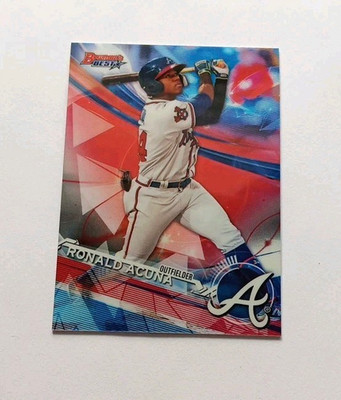 2017 Bowman's Best Top Prospects  #TP-10, Ronald Acuna Jr.