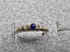 GRANDMA GRABE'S BEAUTIFUL VINTAGE 925 STERLING SILVER CZ 1G RING SIZE 6
