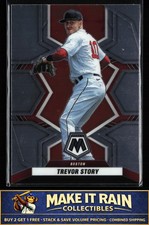 Trevor Story 2022 Panini Mosaic #28 Boston Red Sox Baseball