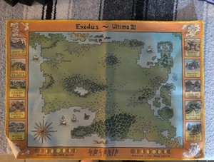 Ultima IV Map | eBay