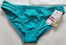 Tommy Bahama Aqua Cerulean Pearl Side Shirred Hipster Size XS/TP