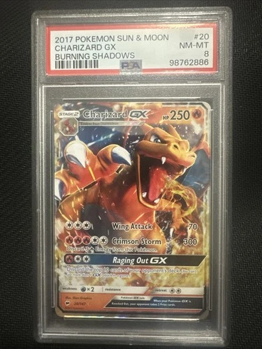 Charizard GX 20/147 Sm-Burning Shadows Holo
