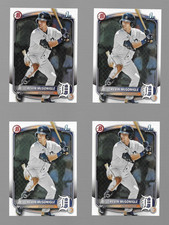 2025 Topps Bowman Kevin McGonigle (4) Card Lot #BP-79 Detroit Tigers Rookie RC