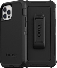 OtterBox Defender Series Case for iPhone 12 / 12 Pro Rugged Heavy Duty Black