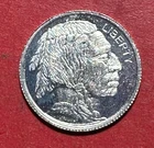 Vintage .999 FINE SILVER Mini Round! "Buffalo"! 1 Gram!