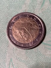 ITALIA 2 euro 2002 FDC con errore di conio dovuto ad asse ruotato di 280 gradi