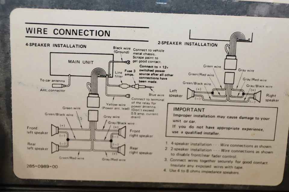 Clarion 5500R Autoradio – Kassette Oldtimer– Seltenes Clarion- 12V - Bild 3 von 4