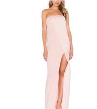 NWT Halston Heritage Blush Strapless Dress Size 6 Retails $420