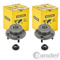 2X Moog RADLAGER-SATZ Hinten Passend FüR Ford Cougar Courier Fiesta Mondeo