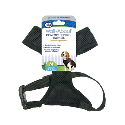 Four Paws Walk-About Comfort Control No-Pull Harness for Dogs, Adjustable Soft