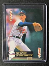 1992 U.S. Playing Card Co. Tom Glavine Braves!!!