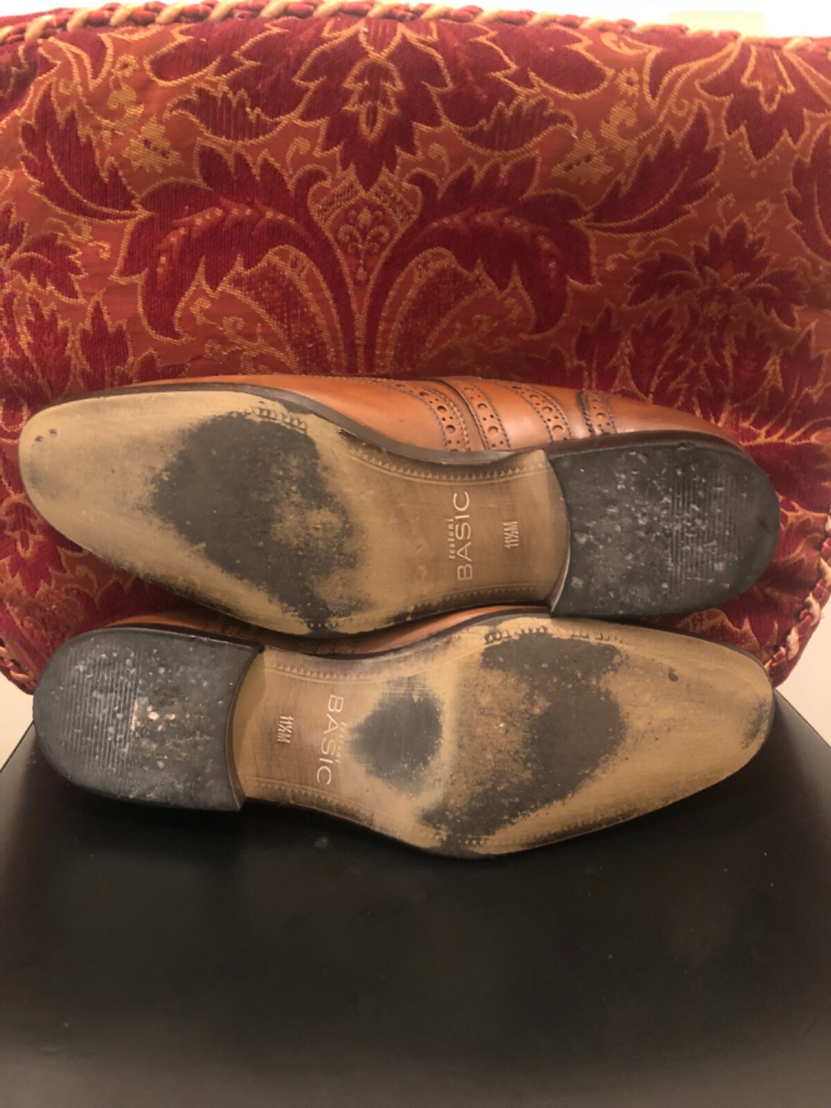 TESTONI BASIC WINGTIP MONK STRAP BROWN LEATHER SH… - image 10