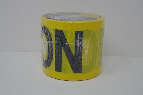 CH Hanson Safety Caution Barricade Tape 3" x 300' #14001 NEW - Picture 6 of 6