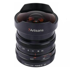 7artisans 10mm F2.8 Full Frame Manual Focus Wide Angle Fisheye Lens for RF/Z/E/L