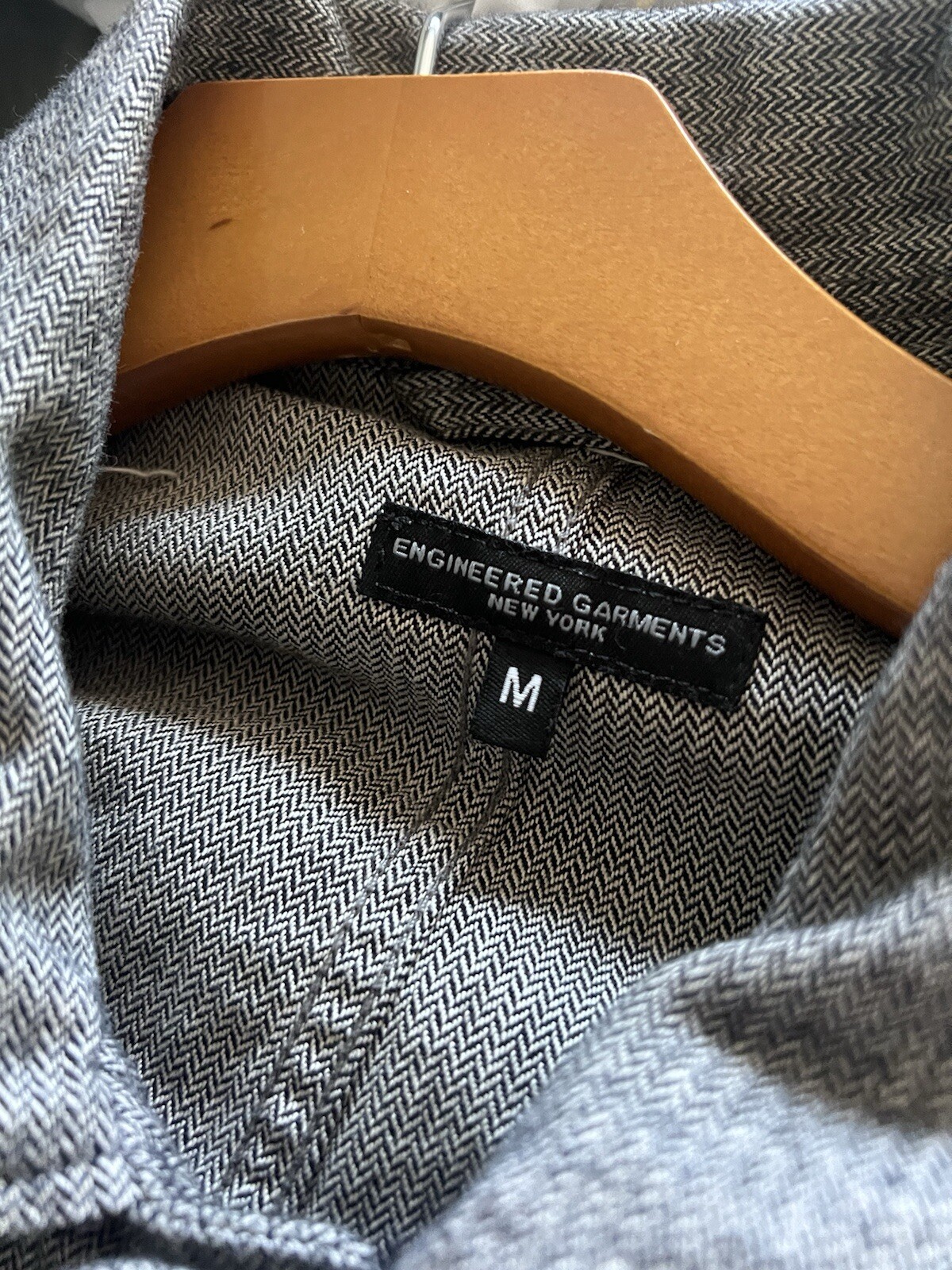 Engineered Garments Brushed Herringbone Boiler Su… - image 3