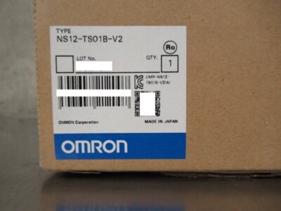 オムロン製　NS12-TS01B-V2 1PC New Omron NS12-TS01B-V2 Touch Screen In Box Expedited Shipping