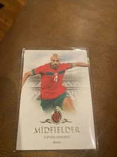 2023 Futera Unique Midfielder Sofyan Amrabat Morocco