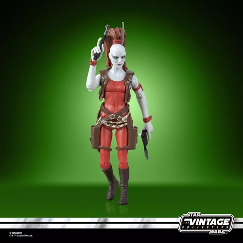 Figura de acción Hasbro 2025 Star Wars Vintage VC73R AURA SING ESCALA 3,75" - Imagen 13 de 20