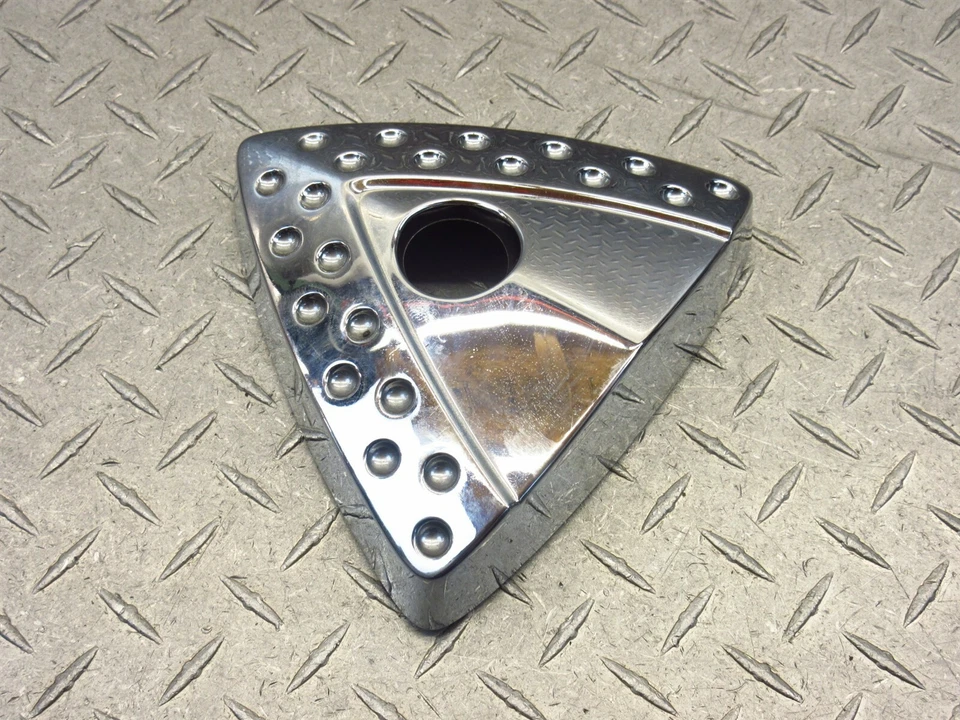 2005 05 Victory Touring OEM controle de ar ocioso capa cromada - Imagem 4 de 4