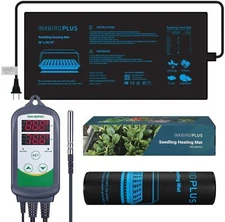 Inkbird Seedling Heat Mat Propagation Seed Starter + Seedling Thermostat 10A  