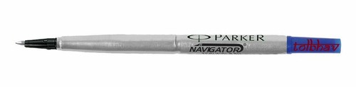 Parker Quink Rollerball Pen Refill Blue Ink Fine Point Roller Ball Pen New Pack - Picture 2 of 11