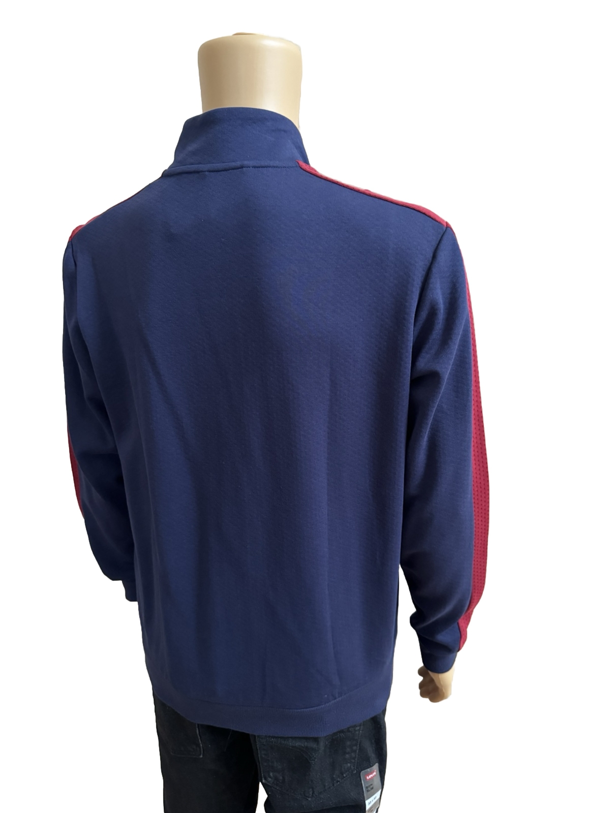 Puma Men's Full Zip Track Blue Red Jacket Size Medium New With Tags YKK Zip eBay
