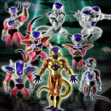8pcs/set Dragon Ball Frieza Action Figure ALL Form Figurine Toys Gift 3~5in