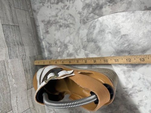 Kork-Ease Sandals Women 11M Ava Shoes White Brown Leather Wedge Straps Slingback - Picture 10 of 21