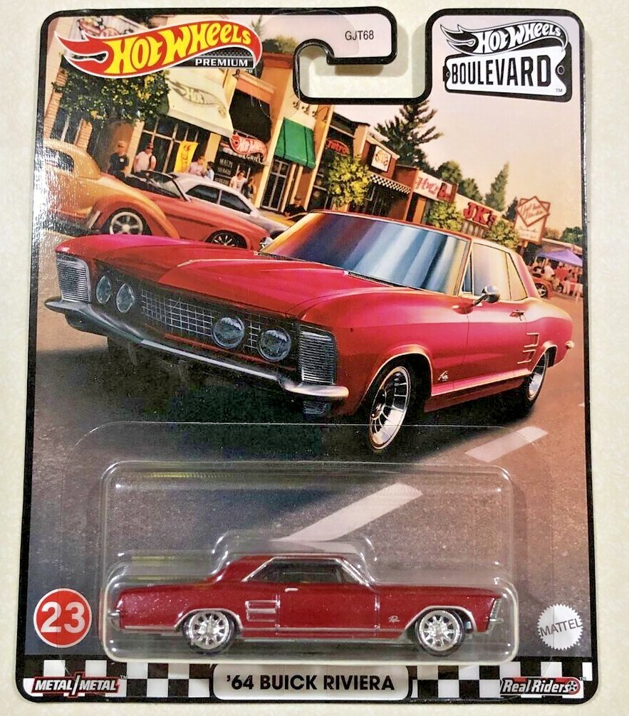 NEW 2021 HOT WHEELS BOULEVARD #23 1964 BUICK RIVIERA VHTF | eBay