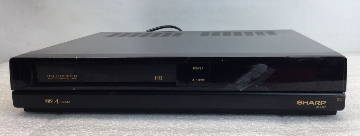 SHARP VC-BF40  ビデオ・フォーマット: VHS Sharp VC-H956U VCR, 4-Head Hi-Fi Stereo VHS Player Recorder – VCR