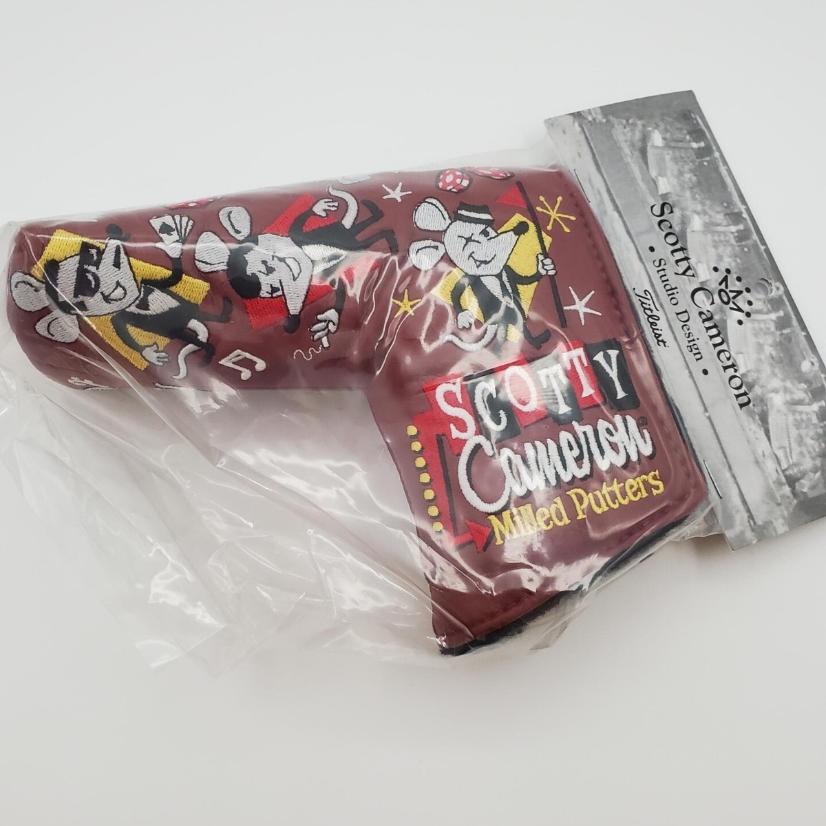 Scotty Cameron Showtime Mid Round Mallet Putter Headcover 2024 Las