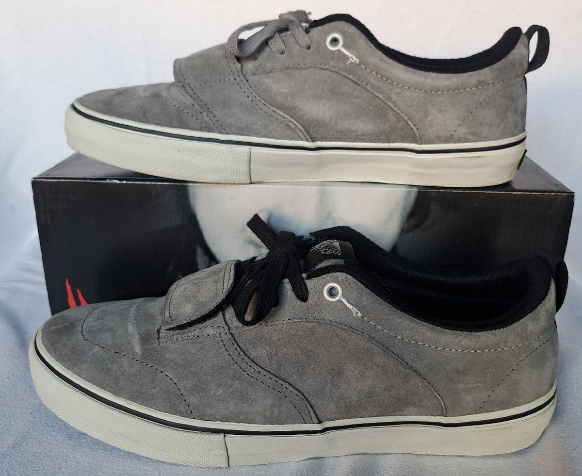 2010 Vans Dustin Dollin Spawn Gray Suede Shoes With Box Sz U.S 11