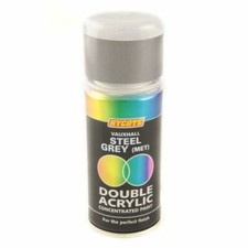 Hycote Vauxhall Steel Grey Metallic Spray Paint Enviro Can All-Purpose XDVX408