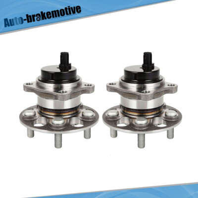 (2) Rear Wheel Bearing Hub Assembly For Toyota Prius 2016-2022 1.8L 5 Lugs W/ABS