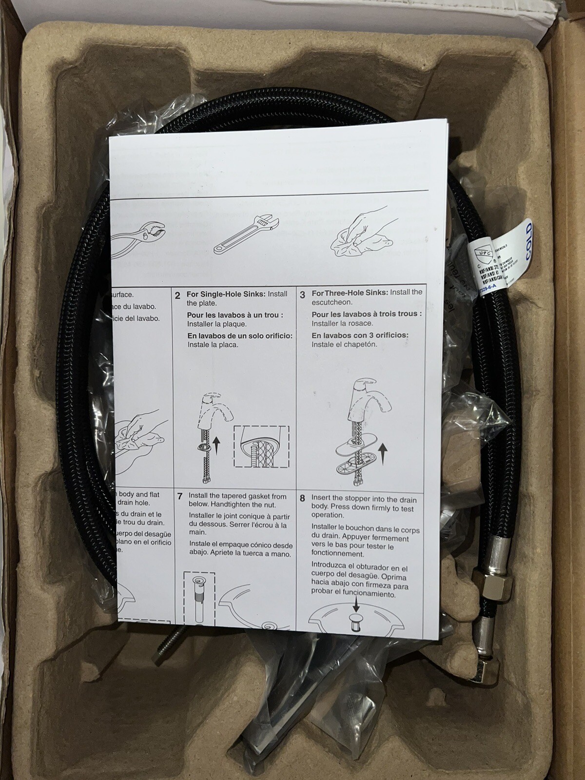 Kohler R305774DCP Cursiva Single Hole SingleHandle Bathroom Sink