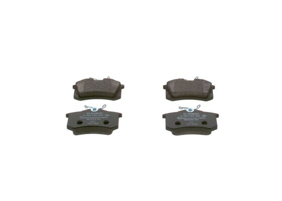 Plaquettes de frein BOSCH 0 986 494 399 pour voiture RENAULT CLIO