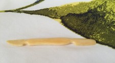 Vintage Carved Bone Nail & Cuticle Manicure Tool - 7.9cm - Perfect Condition