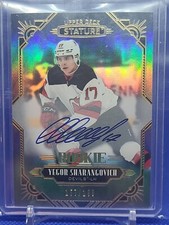 2020-21 Upper Deck Stature Rookie Auto Yegor Sharangovich /199 New Jersey Devils