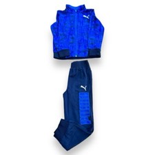 Puma Boys 3-Piece Outfit Lot Size 5 Tracksuit Jacket Track Pants Long Sleeve Tee