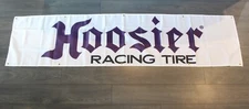 Hoosier Racing Tires Banner Flag Big 2x8 feet Tire Shop Store Mechanic Garage