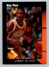 1991 Star Pics Jimmy Oliver #64 Purdue University