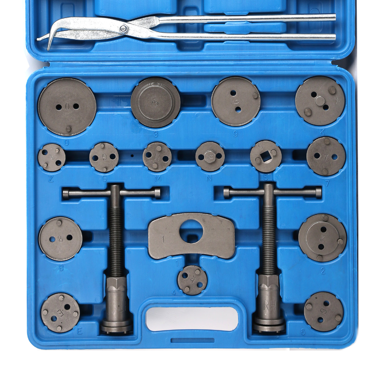 18pc Brake Caliper Tool Set & 8 Pc Drum Brake Tool Kit Removal