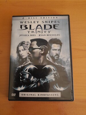 Blade- Trinity- 2 Disc Edition- Wesley Snipes- Ryan Reynolds- DVD  Neu