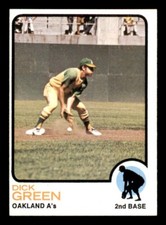 1973 Topps Baseball #456 Dick Green EX/MT *d12