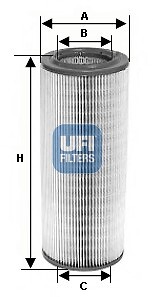 Ufi 27.601.00 Luftfilter FüR Honda-image