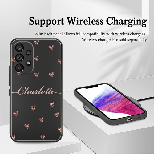 Custodia telefono silicone per Samsung Galaxy S22 S25 S23 S24 Bling cover personalizzata - Foto 91 di 108