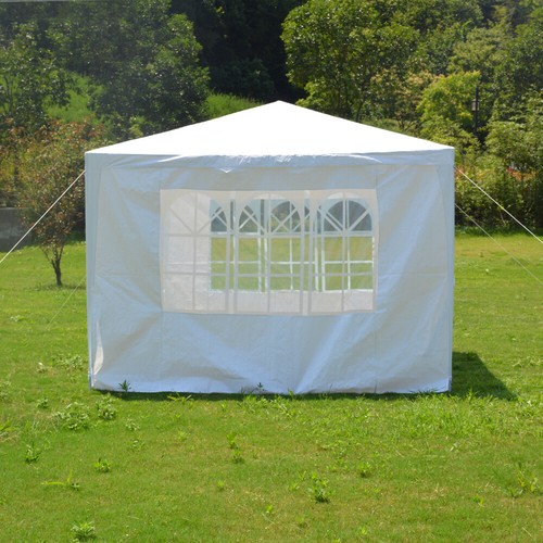 Panana 3 x 3m Waterproof Garden Outdoor PE Gazebo Marquee Canopy Party Tent - Picture 4 of 47